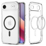 Spigen iPhone Air Cover Ultra Hybrid MagFit Clear Graphite