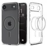 Spigen iPhone Air Cover Ultra Hybrid MagFit Clear Graphite