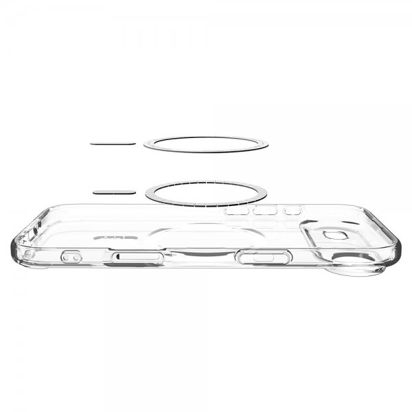 Spigen iPhone Air Cover Ultra Hybrid MagFit Clear White