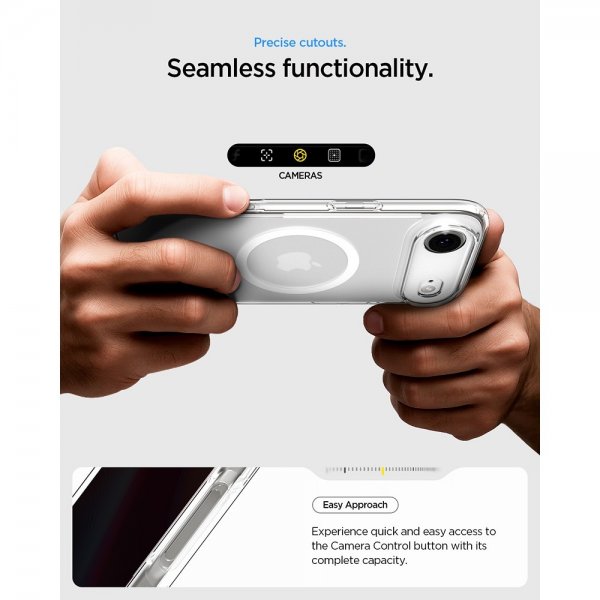 Spigen iPhone Air Cover Ultra Hybrid MagFit Frost White