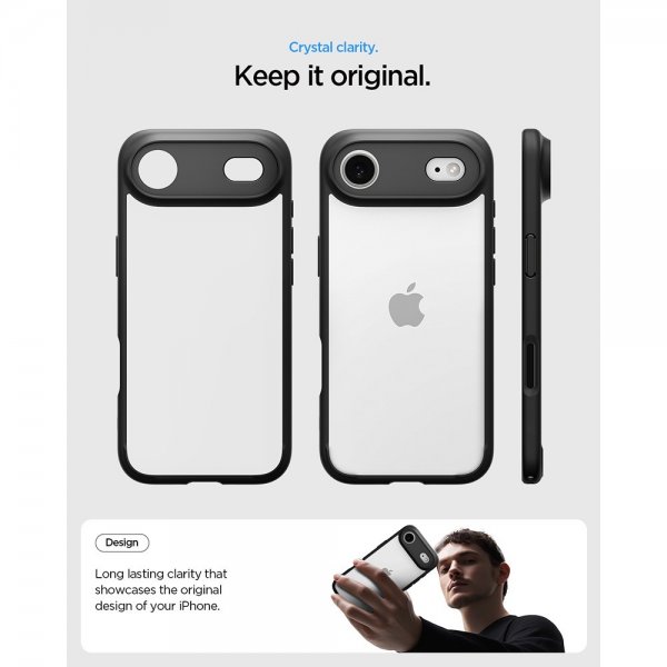 Spigen iPhone Air Cover Ultra Hybrid Mat Sort
