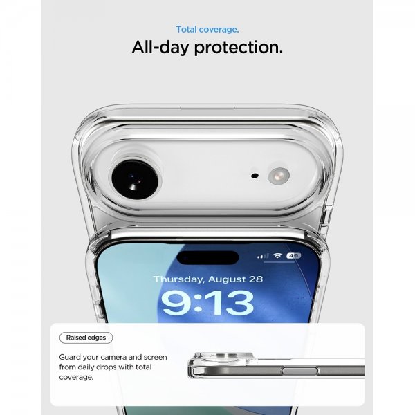 Spigen iPhone Air Cover Ultra Hybrid S MagFit Clear White