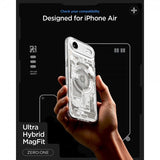 Spigen iPhone Air Cover Ultra Hybrid Zero One MagFit Natural Titanium