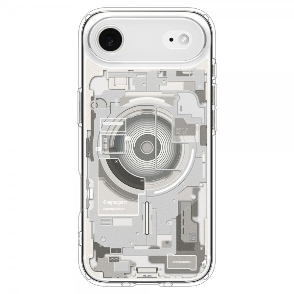 Spigen iPhone Air Cover Ultra Hybrid Zero One MagFit Natural Titanium