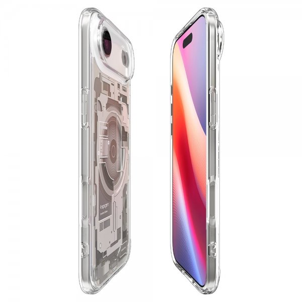 Spigen iPhone Air Cover Ultra Hybrid Zero One MagFit Natural Titanium