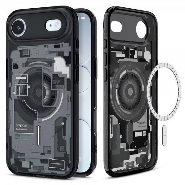 Spigen iPhone Air Cover Ultra Hybrid Zero One MagFit Sort