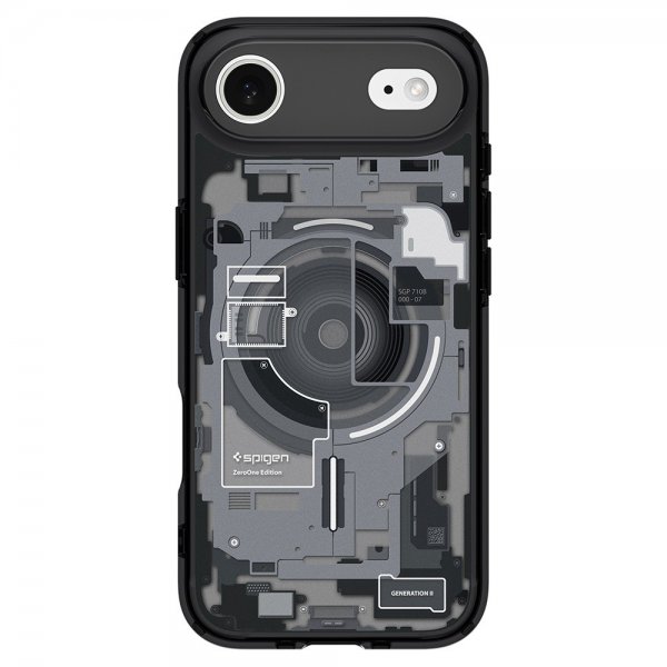 Spigen iPhone Air Cover Ultra Hybrid Zero One MagFit Sort