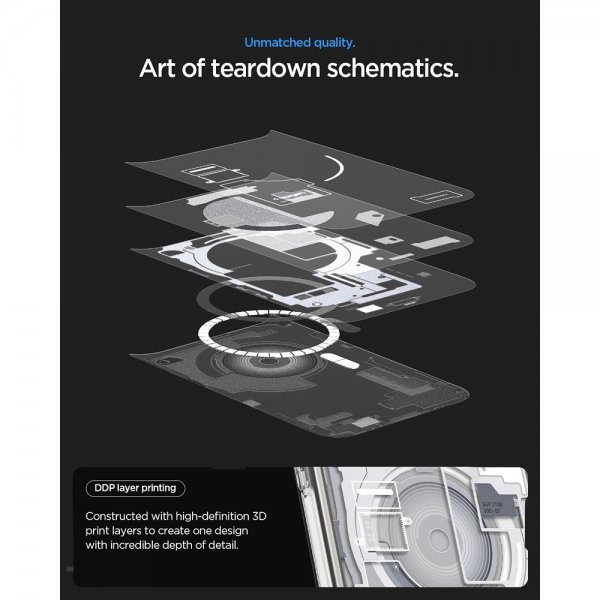 Spigen iPhone Air Cover Ultra Hybrid Zero One MagFit Hvid