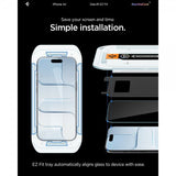 Spigen iPhone Air Skærmbeskyttelse GLAS.tR EZ Fit 2-pak
