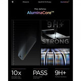 Spigen iPhone Air Skærmbeskytter GLAS.tR EZ Fit Privacy 2-pak