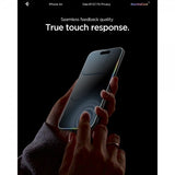 Spigen iPhone Air Skærmbeskytter GLAS.tR EZ Fit Privacy 2-pak