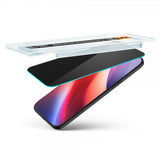 Spigen iPhone Air Skærmbeskytter GLAS.tR EZ Fit Privacy 2-pak
