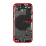 iPhone SE 2020 Bagside med Komplet Ramme OEM - Rød