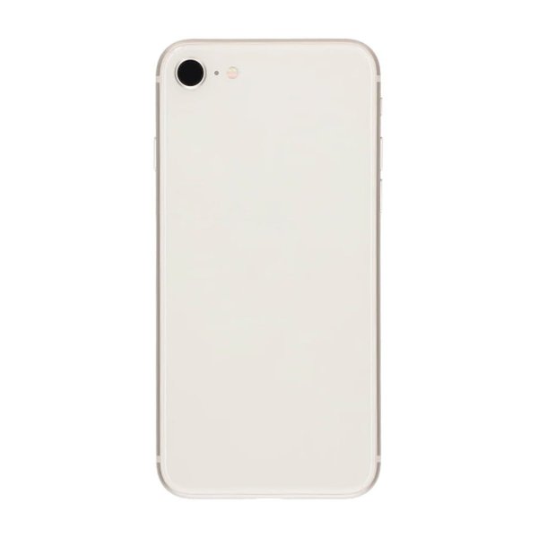 iPhone SE 2020 Bagside med Komplet Ramme OEM - Hvid