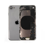 iPhone SE 2020 Bagside med Komplet Ramme - Hvid