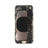 iPhone SE 2020 Bagside med Komplet Ramme - Hvid
