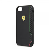 Ferrari iPhone 7/8/SE Skal On Track Sort