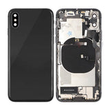 iPhone X Bagside med Komplet Ramme - Sort