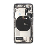 iPhone X Bagside med Komplet Ramme - Sort