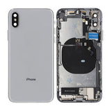 iPhone X Bagside med Komplet Ramme - Hvid