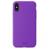 holdit iPhone X/Xs Cover Silikone Bright Purple