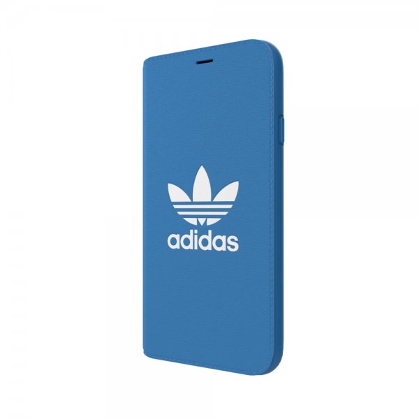 Adidas iPhone X/Xs Cover OR Booklet Case FW19 Bluebird White