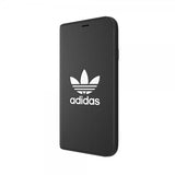 Adidas iPhone X/Xs Cover ELLER Booklet Case FW19 Sort Hvid
