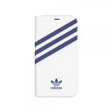 Adidas iPhone X/Xs Cover ELLER Booklet Case SS19 Hvid Blå