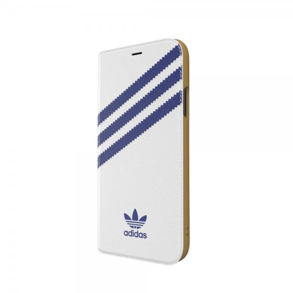 Adidas iPhone X/Xs Cover ELLER Booklet Case SS19 Hvid Blå