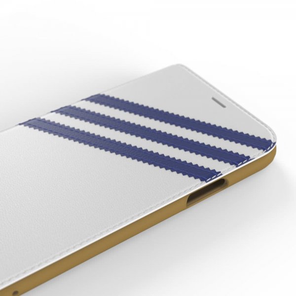 Adidas iPhone X/Xs Cover ELLER Booklet Case SS19 Hvid Blå