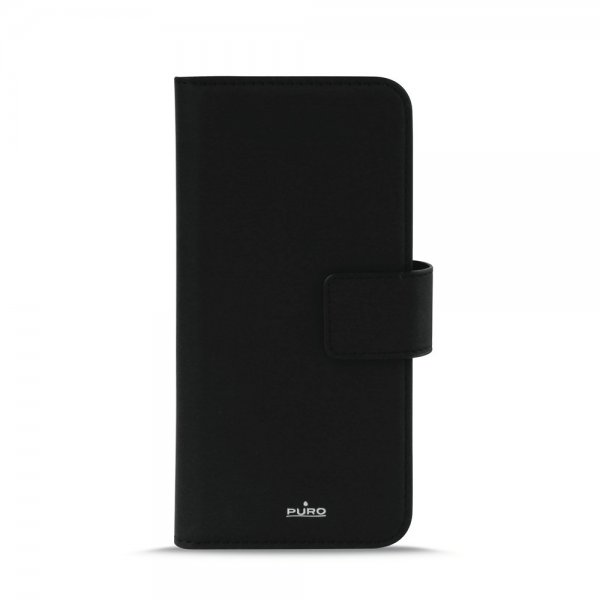 Puro iPhone X/Xs Cover Wallet Detachable 2-i-1 Sort