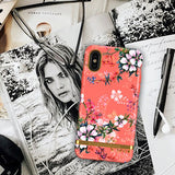 Richmond & Finch iPhone X/Xs Cover Coral Dreams