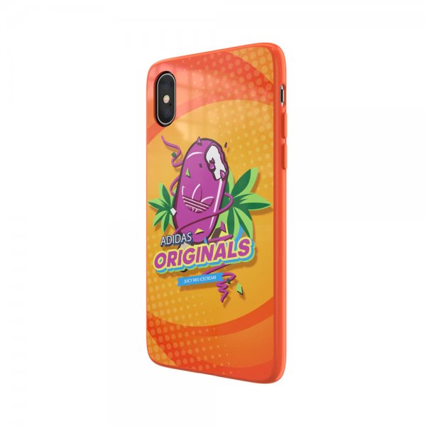 Adidas iPhone X/Xs Cover ELLER Moulded Case Bodega FW19 Active Orange