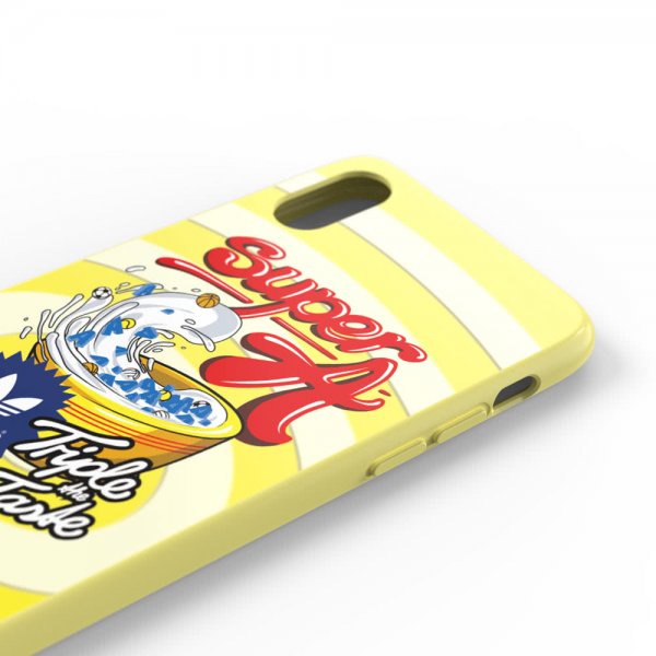 Adidas iPhone X/Xs Cover OR Moulded Case Bodega FW19 Shock Yellow