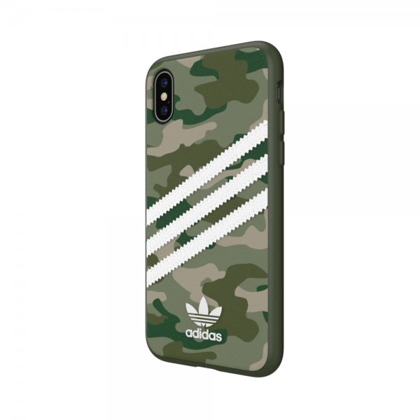 Adidas iPhone X/Xs Cover OR Moulded Case Camo FW19 Raw Green