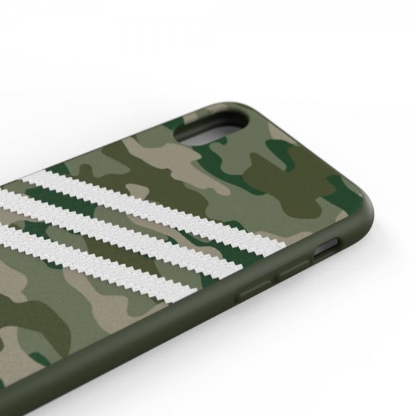 Adidas iPhone X/Xs Cover OR Moulded Case Camo FW19 Raw Green