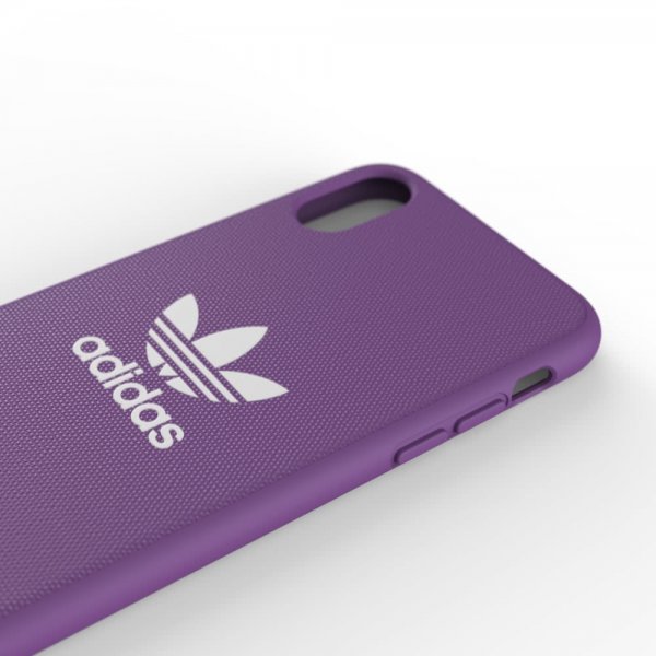 Adidas iPhone X/Xs Cover OR Moulded Case Canvas SS19 Active Purple