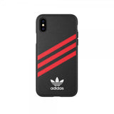 Adidas iPhone X/Xs Cover OR Moulded Case FW18 Sort Rød