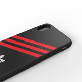 Adidas iPhone X/Xs Cover OR Moulded Case FW18 Sort Rød