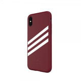 Adidas iPhone X/Xs Cover OR Moulded Case SS19 SUEDE Burgundy