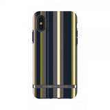 Richmond & Finch iPhone X/Xs Cover Navy Stripes