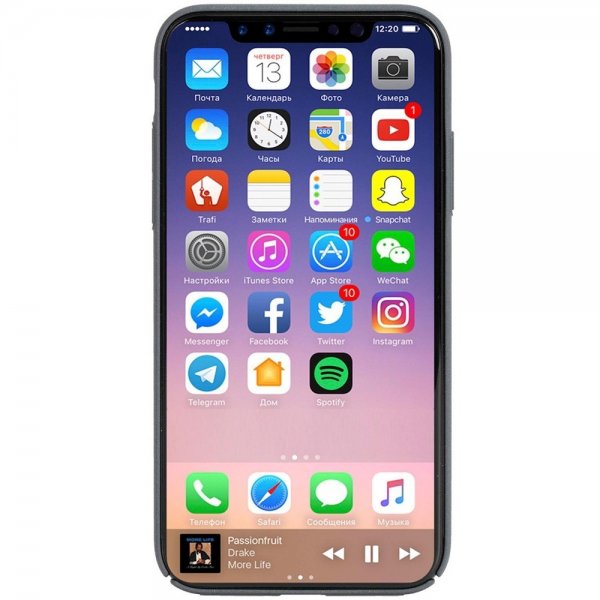 Krusell iPhone X/Xs Cover Sandby Stone