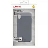 Krusell iPhone X/Xs Cover Sandby Stone