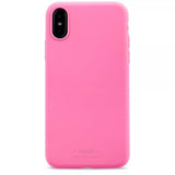 holdit iPhone X/Xs Cover Silikone Bright Pink