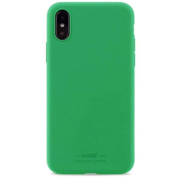 holdit iPhone X/Xs Cover Silikone Grass Green
