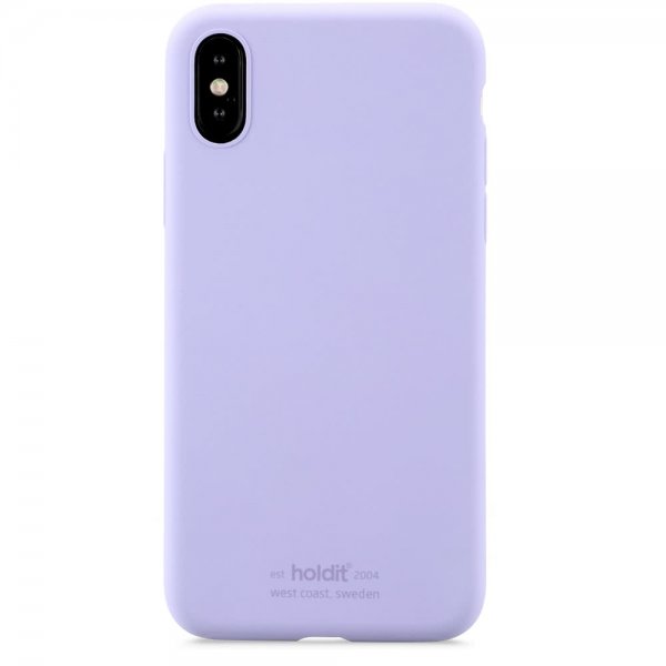 holdit iPhone X/Xs Cover Silikone Lavender