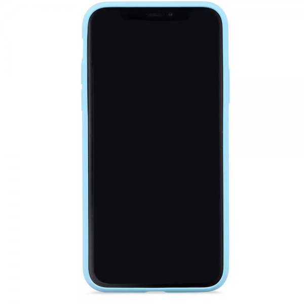 holdit iPhone X/Xs Cover Silikone Lyseblå