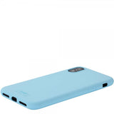 holdit iPhone X/Xs Cover Silikone Lyseblå