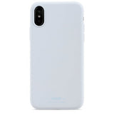 holdit iPhone X/Xs Cover Silikone Mineral Blå