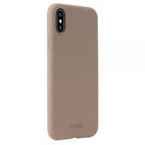 holdit iPhone X/Xs Cover Silikone Mocha Brown
